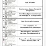 Расписание богослужений в Троицком храме г. Тамбова на c 21 по 27 декабря 2020 г.